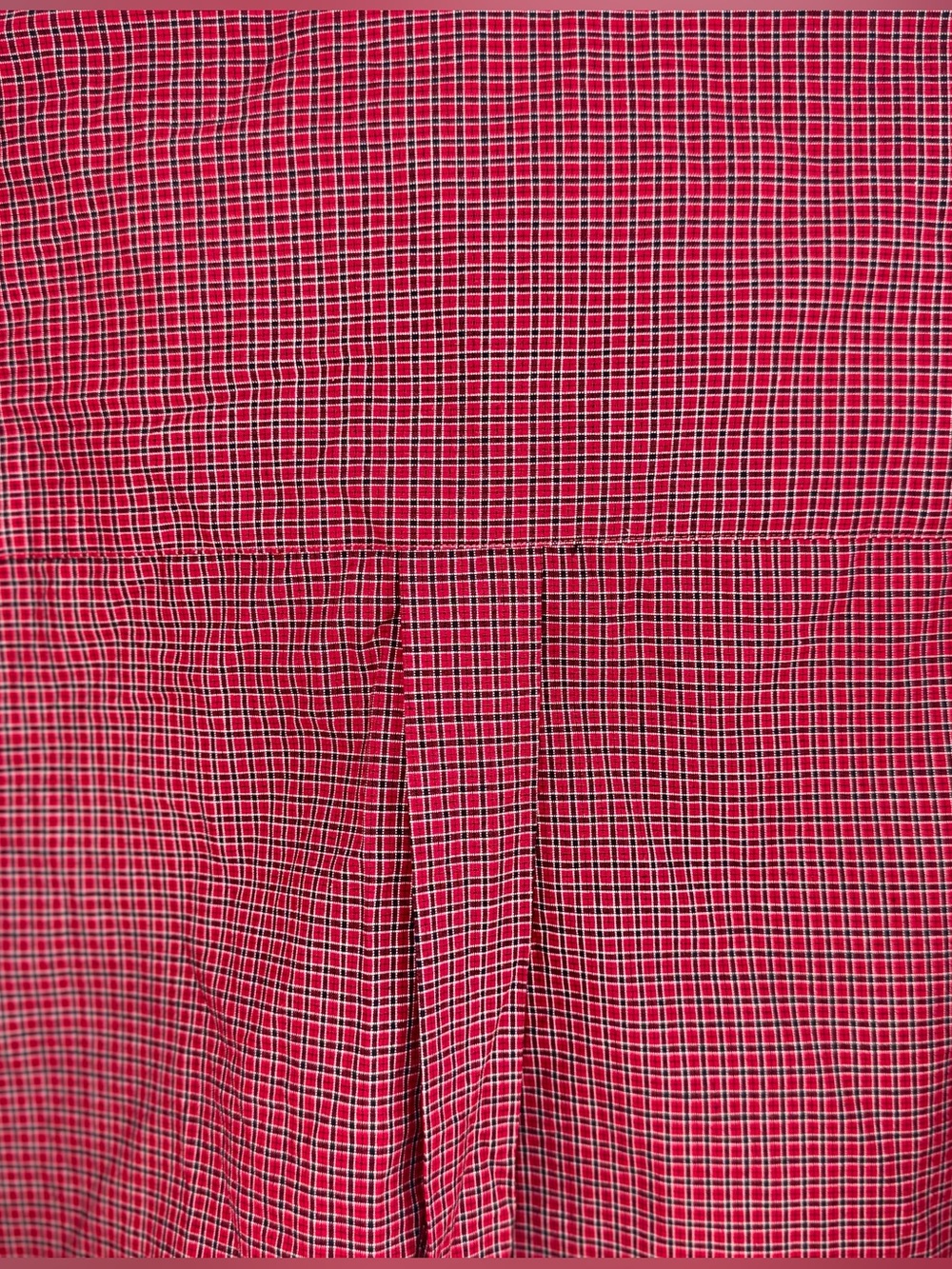 Haggar ForeverNew Mens XL Red Plaid Button Down Shirt NWT Wrinkle Resistant SS - Picture 9 of 9